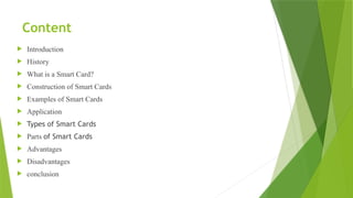 sample smart-card for learning purposes. | PPTX