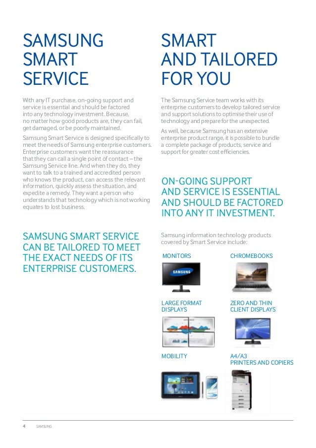 Samsung Smart Care brochure