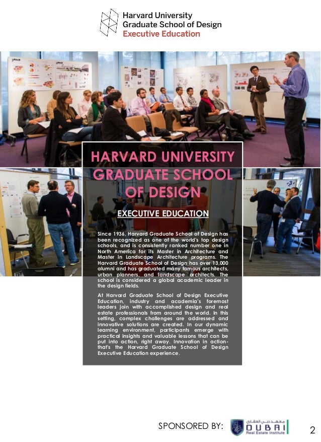 Smart Cities Program Harvard GSD Executive Education