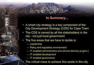Smart City Concept Presentation (2001)