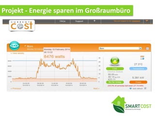 Projekt - Energie sparen im Großraumbüro
 