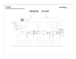 TROQUEL GN-659
T E C H N O L O G Y
Troquel
Serie 45 Batiente Interna Smart Frame
 