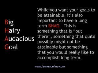 Behag Goal Smart Goal Setting | PPT