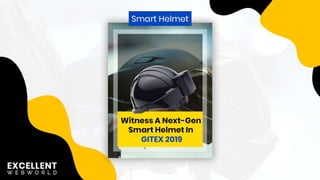 Next-Gen Smart Helmet In GITEX 2019