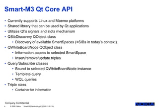 SOFIA - Smart M3 hands-on Training. NOKIA | PDF | Programming Languages ...