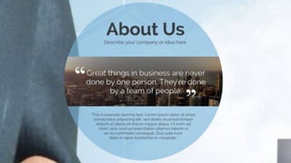 Smart City - Presentation Template