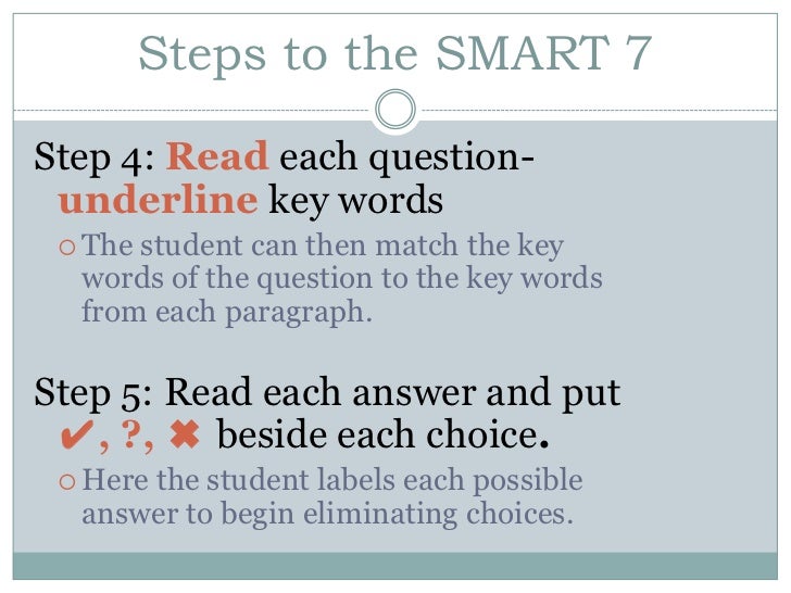Smart 7- Reading Strategies
