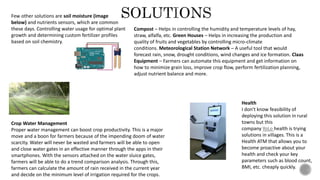 IoT for Smart Agriculture and Villages | PPTX