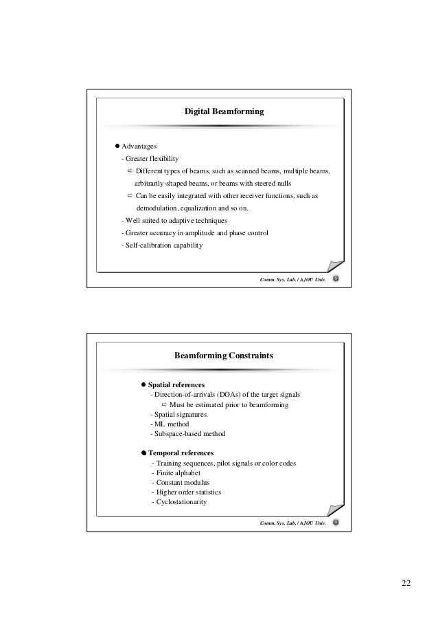 Smart antennas for wireless communications image