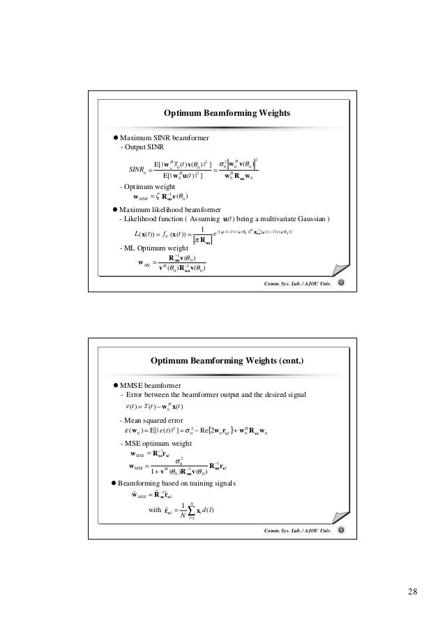 Smart antenna analogy picture