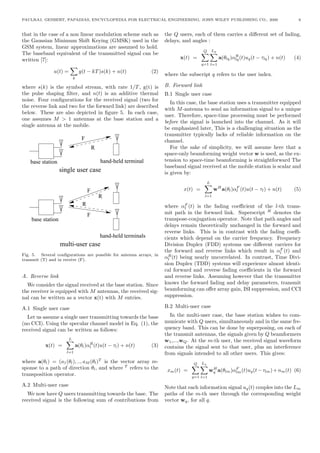 Smart antennas for mobile communications | PDF