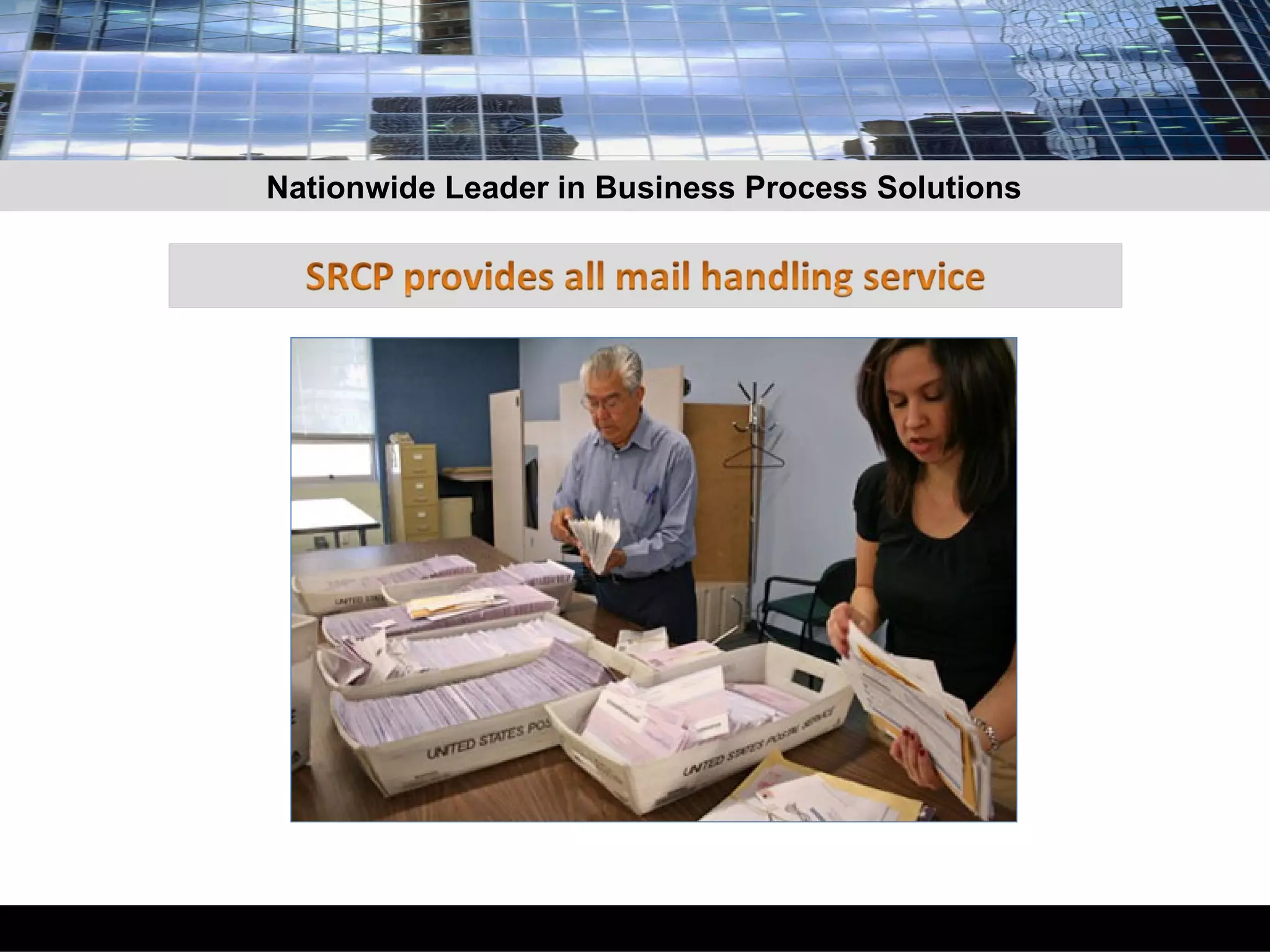 Nationwide Leader in Business Process Solutions 