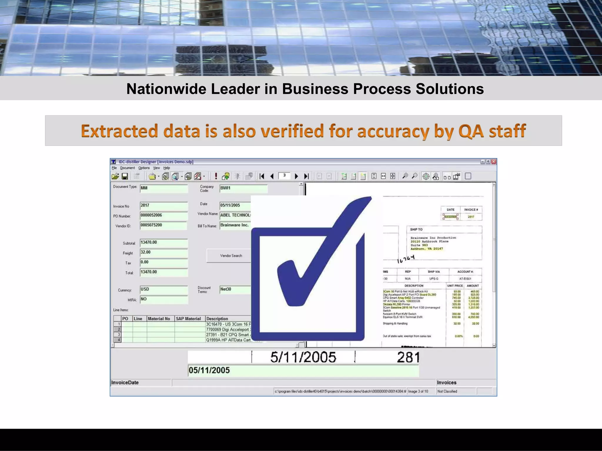 Nationwide Leader in Business Process Solutions 