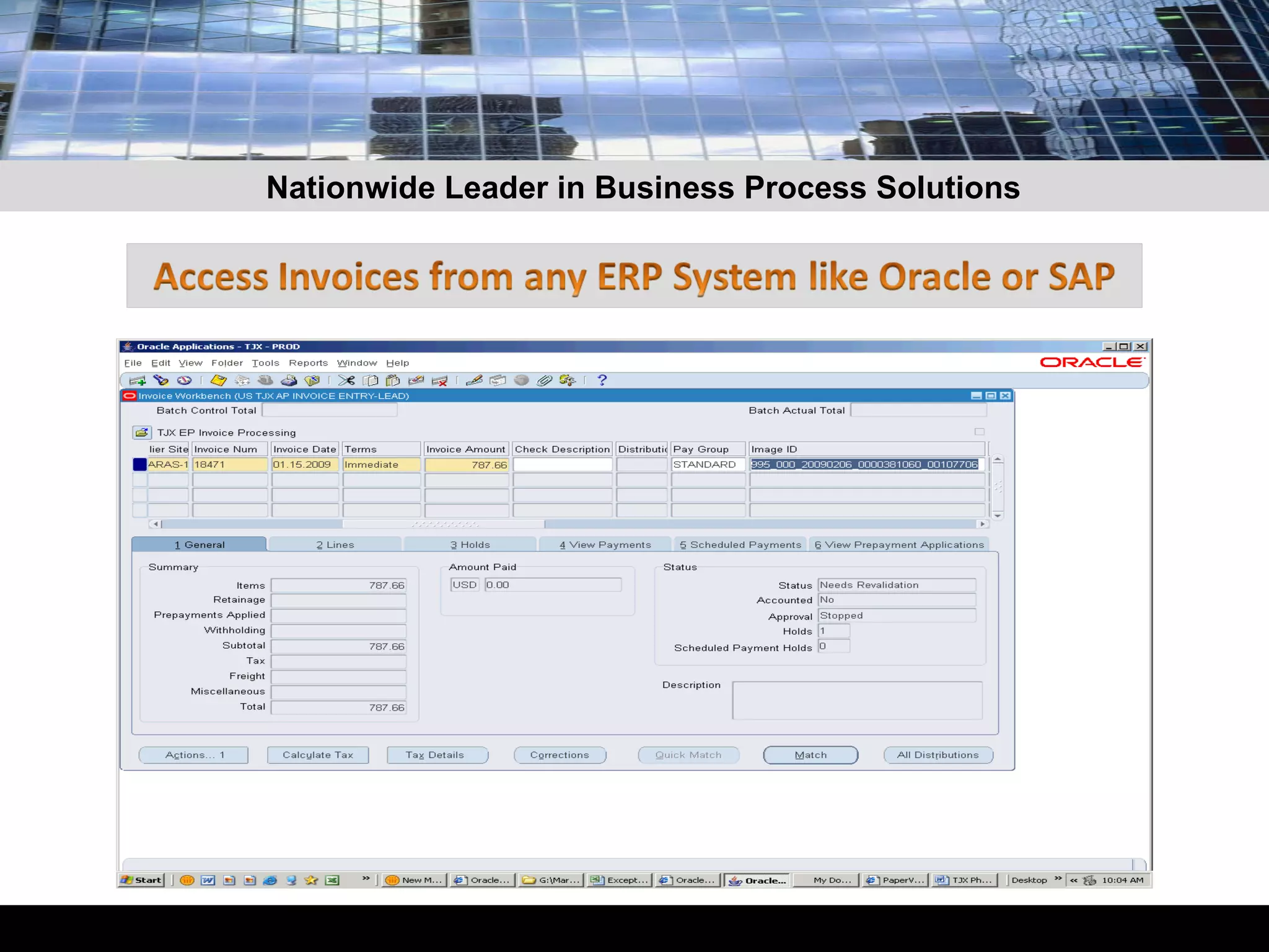 Nationwide Leader in Business Process Solutions 
