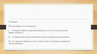 SMART ATTENDANCE SYSTEM USING QR CODE WITH SMS.pptx