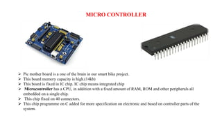 Main Intelligent Microprocessor Master Controller IOT BASED SMART ATTENDANCE | PPTX