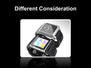 Different Consideration
 