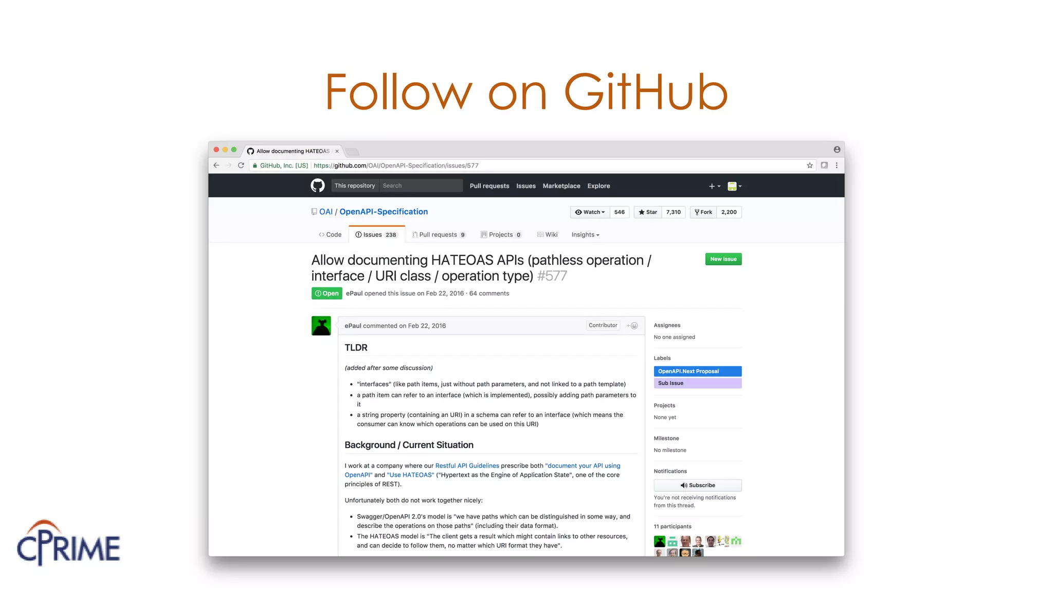 Follow on GitHub