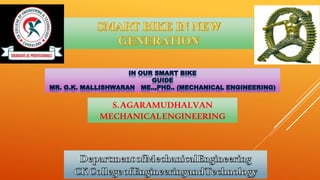 S.AGARAMUDHALVAN
MECHANICALENGINEERING
 