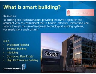Smartbuilding Conclusion Smart Buildings + Intelligent Solutions | PDF