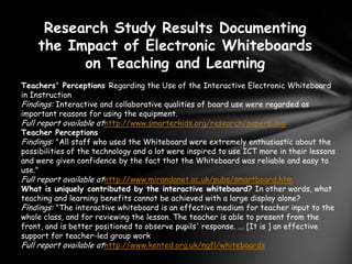 Smart board technology for teachers | PPTX