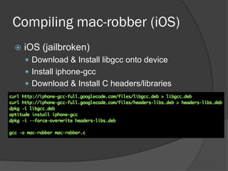 Smart Bombs: Mobile Vulnerability and Exploitation | PDF