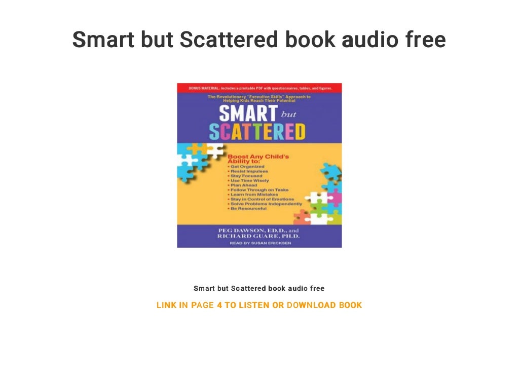 Smart but Scattered book audio free