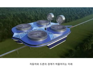 자동차와 드롞의 경계가 허물어지는 미래
 