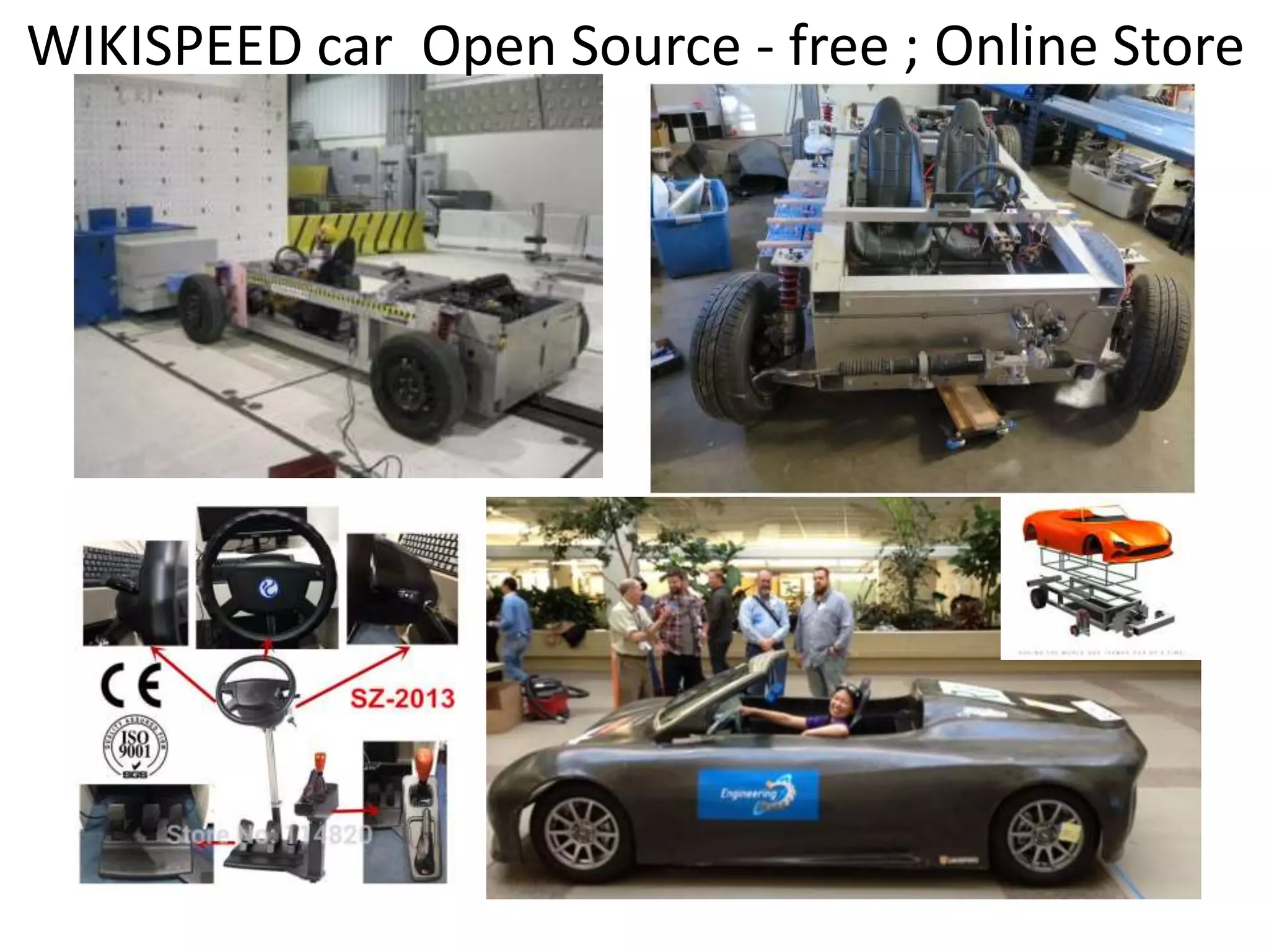 WIKISPEED car Open Source - free ; Online Store
 