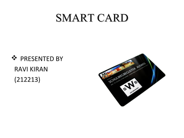 Smart Card PPT