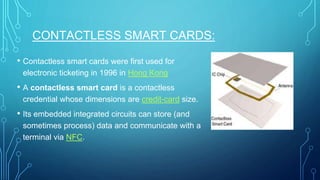 Smart card technology | PPTX