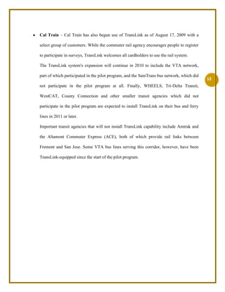 Income Statement – One year by month……………...iii