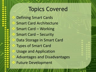 Smart Card Style Smart Cards Evolution | PPTX