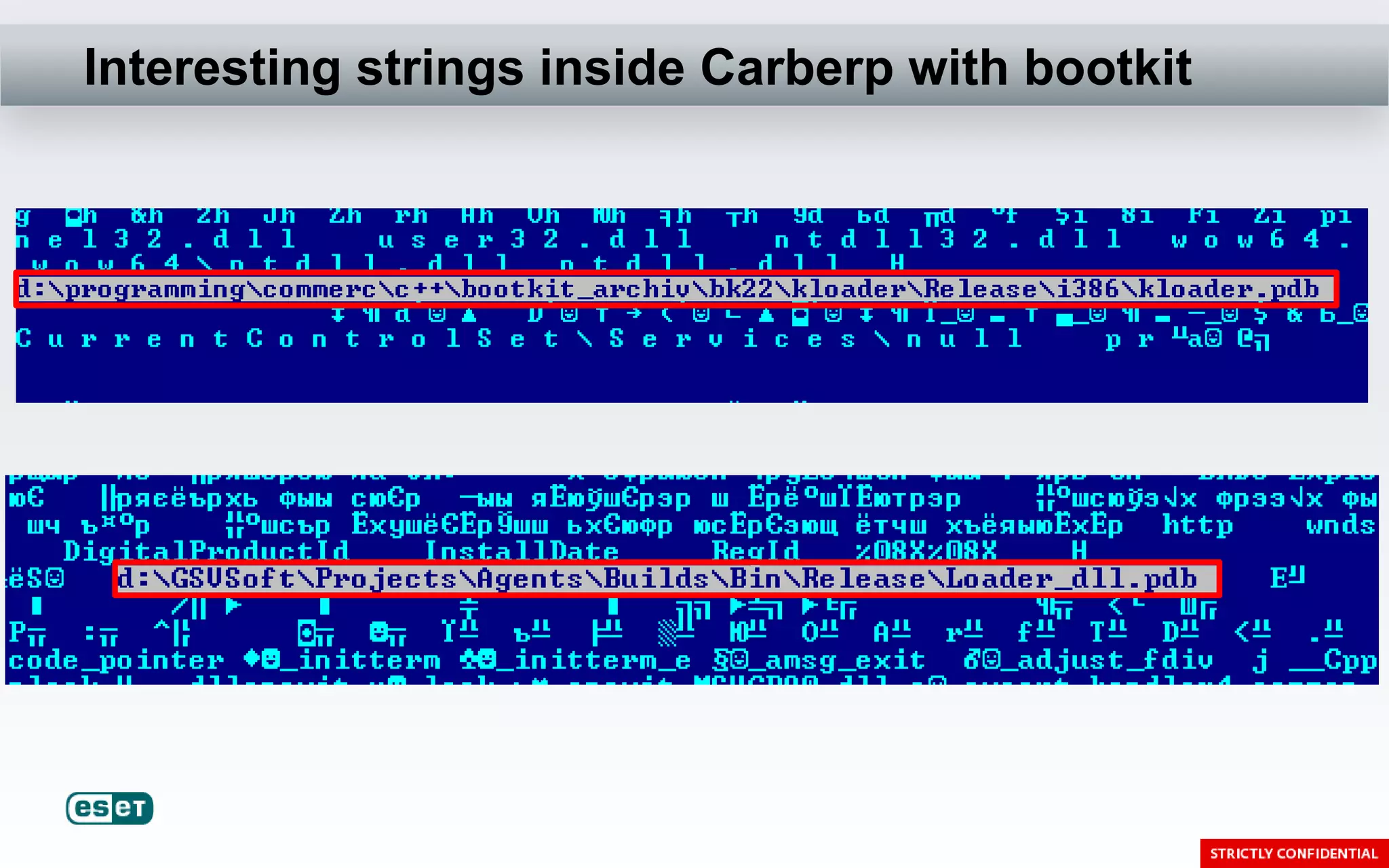Interesting strings inside Carberp with bootkit
 