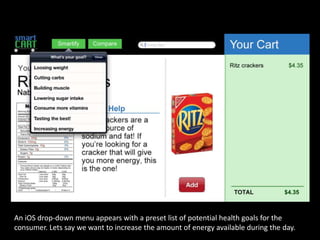 Smart cart presentation | PPTX