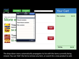 Smart cart presentation | PPTX