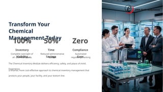 Smart Chemical Inventory Tracking Software for Compliance Management | PPTX