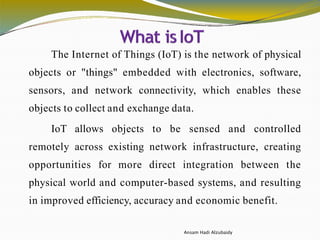 Smart cities applications using IOT and cloud-based | PDF