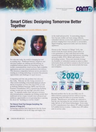 Smart cities: Designing Tomorrow Better Together
