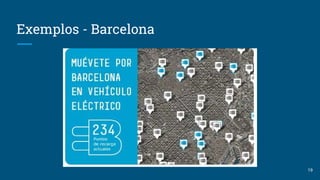 Exemplos - Barcelona
19
 