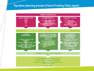 Top down planning process (Future Proofing Cities report)
 