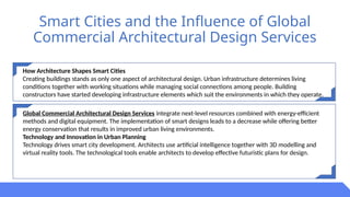 Smart Cities and the Influence of Global Commercial Architectural ...