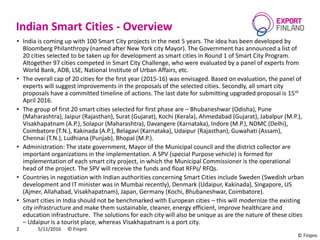 Business opportunity: Smart Cities in India | PDF