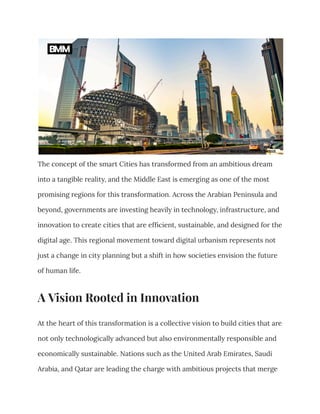 Smart Cities of the Future_ The Middle East’s Leap Toward Digital ...