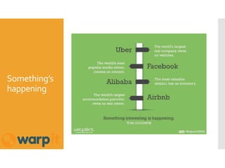 Something’s
happening
 