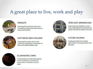 A great place to live, work and play
 