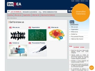 Uudenmaan liitto // Nylands förbund // Helsinki-Uusimaa Regional Council 57
Generalitat
Valenciana
 