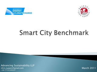 Smart City Benchmark March 2011 