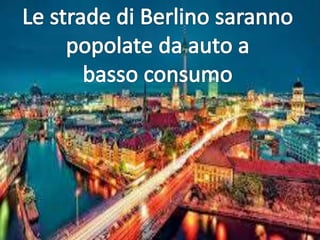 Smart city francesca parigi berlino