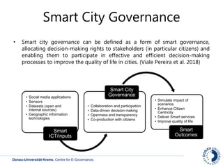 Smart City Governance | PPTX